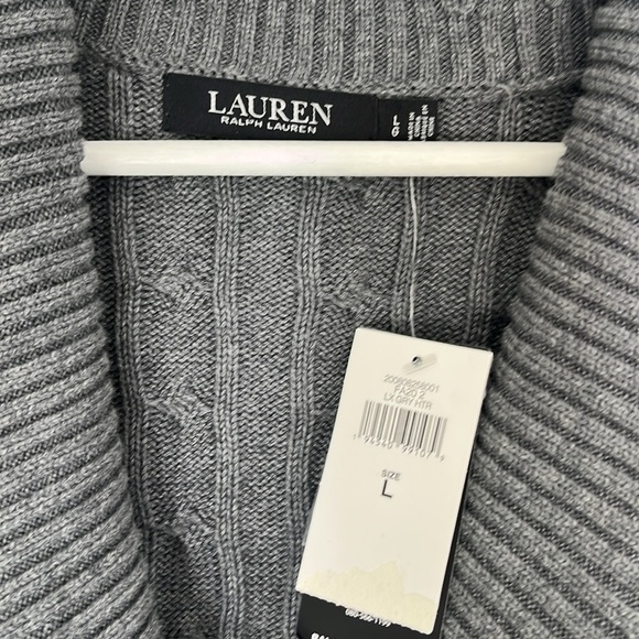 Ralph Lauren cable knit buckle sweater - Picture 3 of 5